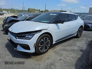 2023 Kia EV6 GT-Line with VIN KNDC44LA4P5101245, listed as a Copart auction lot 52510335 with 7,415 mi miles and Clean Title. Bid and sale history available at DreamBid. Image 1.