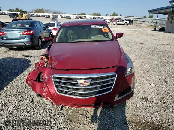 2016 Cadillac CTS Luxury Collection AWD with VIN 1G6AX5SS7G0126719, listed as a Copart auction lot 70611784 with Not Provided miles and Salvage Title. Bid and sale history available at DreamBid. Image 13.
