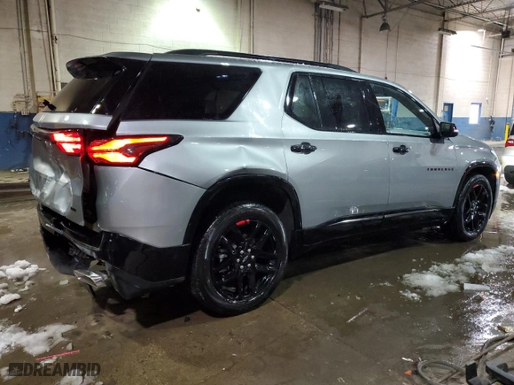 2023 Chevrolet Traverse Premier with VIN 1GNEVKKWXPJ324251, listed as a Copart auction lot 45505195 with 8,221 mi miles and Non Repairable. Bid and sale history available at carsss.com. Image 3.