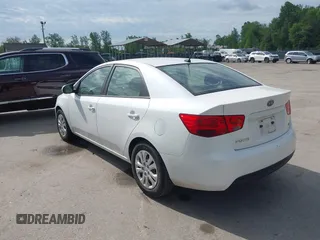 2011 Kia Forte EX with VIN KNAFU4A23B5361487, listed as a IAAI auction lot 42161931 with 179,790 mi miles. Bid and sale history available at carsss.com. Image 3.