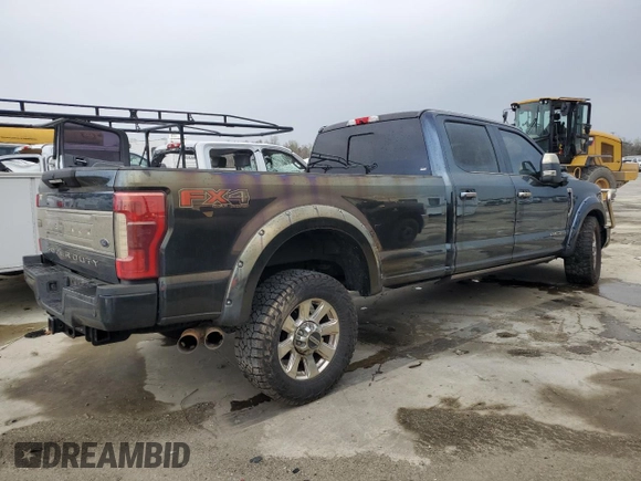 2019 Ford F-350 XL with VIN 1FT8W3BT0KEC27480, listed as a Copart auction lot 49927045 with 101,228 mi miles and Salvage Title. Bid and sale history available at DreamBid. Image 3.