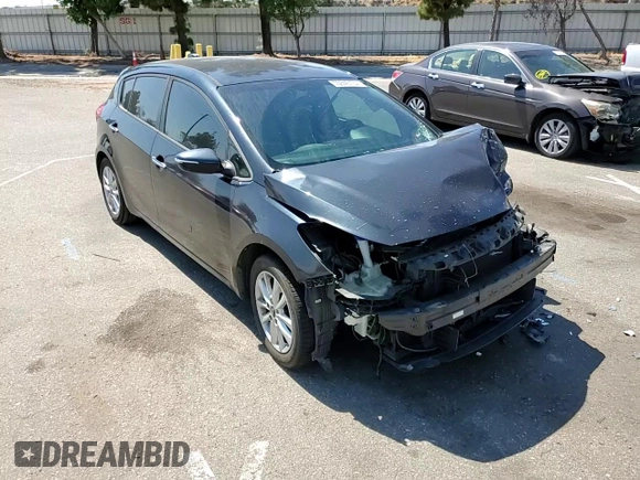 2017 Kia Forte LX with VIN KNAFK5A81H5698815, listed as a Copart auction lot 70346154 with 96,945 mi miles and Salvage Title. Bid and sale history available at carsss.com. Image 10.
