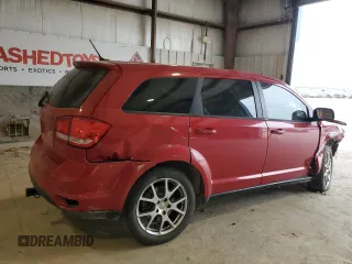 2017 Dodge Journey GT with VIN 3C4PDDEGXHT610387, listed as a Copart auction lot 49231325 with 93,383 mi miles and Salvage Title. Bid and sale history available at DreamBid. Image 3.
