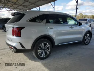 2024 Kia Sorento SX Prestige with VIN KNDRKDLGXR5248774, listed as a Copart auction lot 79693344 with 10,669 mi miles and Salvage title. Bid and sale history available at DreamBid. Image 3.