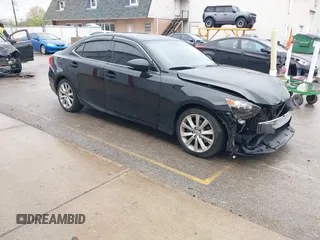 2015 Lexus IS 250 with VIN JTHCF1D24F5027080, listed as a IAAI auction lot 42153247 with 117,235 mi miles and . Bid and sale history available at DreamBid. Image 1.