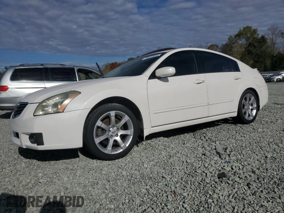 2007 Nissan Maxima 3.5 SL with VIN 1N4BA41E57C814652, listed as a Copart auction lot 78513034 with 164,502 mi miles and Salvage Title. Bid and sale history available at carsss.com. Image 1.