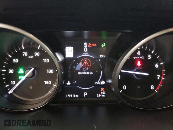 2017 Land Rover Discovery HSE with VIN SALRRBBV6HA024626, listed as a Copart auction lot 73927754 with 179,316 mi miles and Clean Title. Bid and sale history available at carsss.com. Image 9.