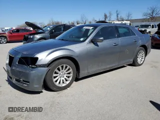 2012 Chrysler 300 with VIN 2C3CCAAG2CH134163, listed as a Copart auction lot 49433485 with 205,699 mi miles and Salvage Title. Bid and sale history available at carsss.com. Image 1.