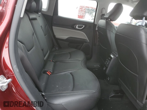 2022 Jeep Compass (RED) Edition with VIN 3C4NJDCB9NT129923, listed as a Copart auction lot 41813445 with 8,340 mi miles and Salvage title. Bid and sale history available at DreamBid. Image 11.