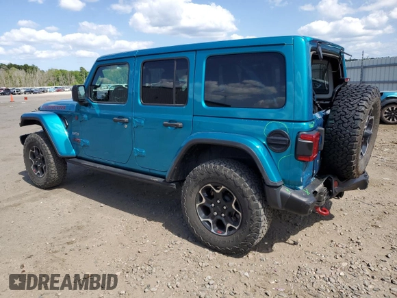 2020 Jeep Wrangler Unlimited Recon with VIN 1C4HJXFN1LW265670, listed as a Copart auction lot 60107184 with 39,054 mi miles and Clean title. Bid and sale history available at DreamBid. Image 2.
