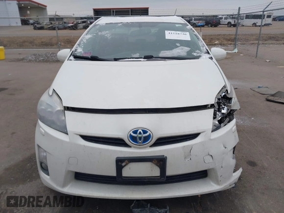 2010 Toyota Prius II with VIN JTDKN3DU4A0056503, listed as a IAAI auction lot 41518736 with 167,374 mi miles. Bid and sale history available at carsss.com. Image 12.