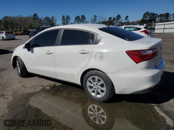 2017 Kia Rio LX with VIN KNADM4A30H6103978, listed as a Copart auction lot 50144875 with 102,408 mi miles and Salvage Title. Bid and sale history available at carsss.com. Image 2.