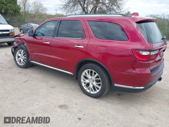 2014 Dodge Durango Citadel with VIN 1C4SDJET0EC278151, listed as a IAAI auction lot 42157123 with 130,672 mi miles and . Bid and sale history available at DreamBid. Image 3.