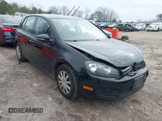 2012 Volkswagen Golf with VIN WVWDB7AJ0CW289085, listed as a IAAI auction lot 41549393 with 102,082 mi miles and . Bid and sale history available at DreamBid. Image 1.