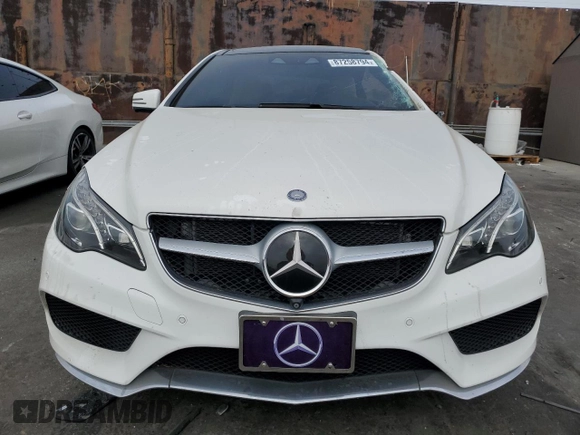 2017 Mercedes-Benz E-Class E 400 with VIN WDDKJ6FB7HF360866, listed as a Copart auction lot 87258794 with 56,124 mi miles and Salvage Title. Bid and sale history available at carsss.com. Image 5.