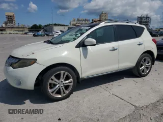 2010 Nissan Murano S z VIN JN8AZ1MU3AW007461, wystawiony jako Copart lot #59687645 z przebiegiem 182 881 mil mil oraz Szkoda całkowita • Salvage title. Historia ofert i sprzedaży dostępna na DreamBid. Obrazek 1.
