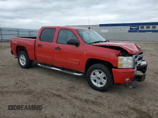 2010 Chevrolet Silverado 1500 LT with VIN 3GCRKSE37AG249876, listed as a Copart auction lot 54674925 with 186,739 mi miles and Salvage Title. Bid and sale history available at DreamBid. Image 4.