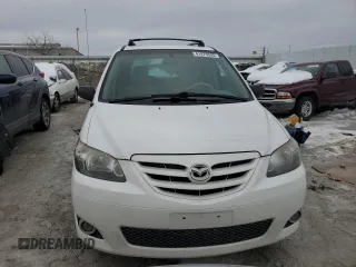2006 Mazda MPV LX with VIN JM3LW28AX60563786, listed as a Copart auction lot 41579595 with 244,370 mi miles and Non repairable. Bid and sale history available at DreamBid. Image 5.
