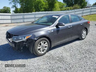 2017 Kia Optima LX with VIN KNAGT4L37H5146412, listed as a Copart auction lot 53229225 with 175,205 mi miles and Salvage Title. Bid and sale history available at DreamBid. Image 1.