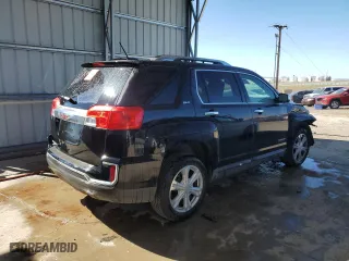2017 GMC Terrain SLT with VIN 2GKALPEK1H6133887, listed as a Copart auction lot 49676285 with 106,380 mi miles and Clean Title. Bid and sale history available at carsss.com. Image 3.