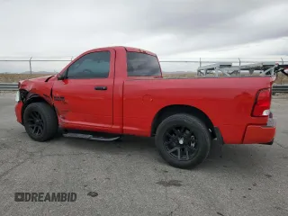 2017 Ram 1500 Express with VIN 3C6JR6AT9HG745754, listed as a Copart auction lot 47982095 with 56,973 mi miles and Salvage title. Bid and sale history available at DreamBid. Image 2.