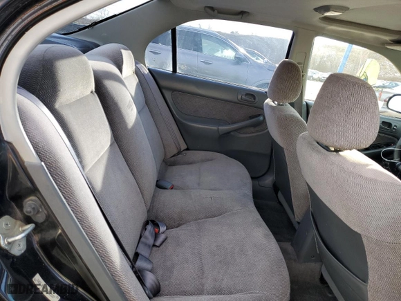 1997 Honda Civic EX with VIN 1HGEJ8646VL033197, listed as a Copart auction lot 84891944 with 0 mi miles and Salvage Title. Bid and sale history available at carsss.com. Image 10.