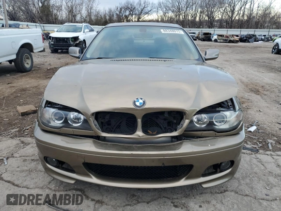 2006 BMW 3 Series 325Ci with VIN WBABD334X6PL09095, listed as a Copart auction lot 88348015 with 126,406 mi miles and Salvage Title. Bid and sale history available at carsss.com. Image 5.