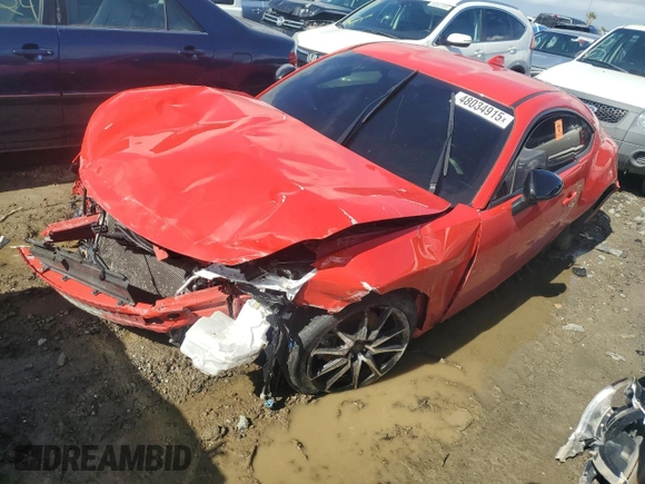 2023 Toyota GR86 with VIN JF1ZNBC19P8750331, listed as a Copart auction lot 48034915 with 0 mi miles and Salvage Title. Bid and sale history available at carsss.com. Image 1.