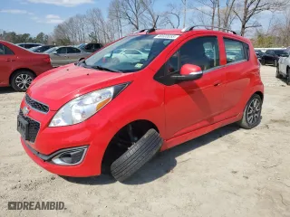 2015 Chevrolet Spark LT with VIN KL8CF6S98FC712573, listed as a Copart auction lot 46600655 with 76,976 mi miles and Clean Title. Bid and sale history available at carsss.com. Image 1.