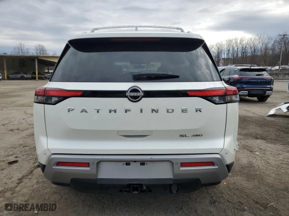 2024 Nissan Pathfinder SL with VIN 5N1DR3CD0RC273762, listed as a Copart auction lot 50922535 with 12,805 mi miles and Salvage Title. Bid and sale history available at carsss.com. Image 6.