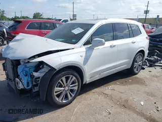 2024 Cadillac XT6 FWD Premium Luxury with VIN 1GYKPCRS9RZ726694, listed as a IAAI auction lot 42057522 with 19,312 mi miles and . Bid and sale history available at DreamBid. Image 17.