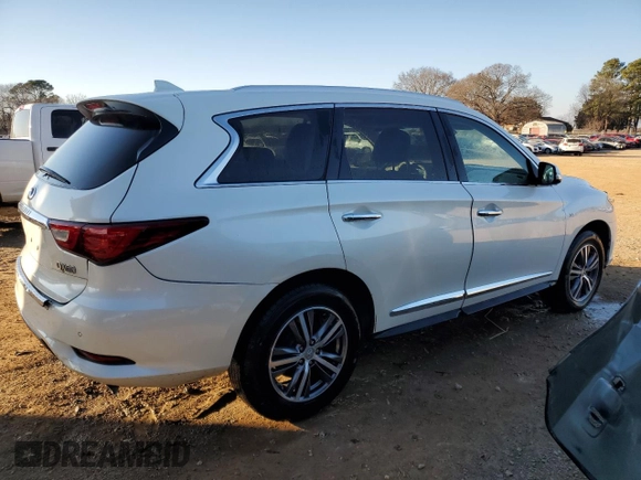 2016 Infiniti QX60 with VIN 5N1AL0MM4GC512583, listed as a Copart auction lot 85590684 with 148,034 mi miles and Salvage Title. Bid and sale history available at DreamBid. Image 3.