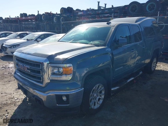 2014 GMC Sierra 1500 SLE with VIN 1GTV2UECXEZ235373, listed as a IAAI auction lot 41748262 with 66,243 mi miles. Bid and sale history available at carsss.com. Image 17.