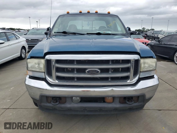 2002 Ford Super Duty F-250 XL with VIN 1FTNW20S42EA35244, listed as a Copart auction lot 74455194 with Not Provided miles and Non Repairable. Bid and sale history available at carsss.com. Image 5.