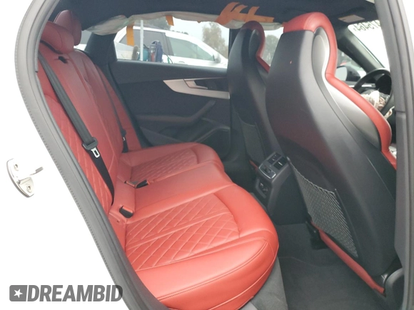 2019 Audi S4 Prestige with VIN WAUC4AF48KA093426, listed as a Copart auction lot 85475464 with 56,203 mi miles and Salvage Title. Bid and sale history available at carsss.com. Image 10.