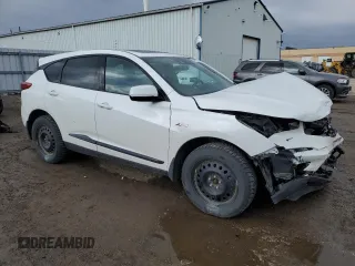 2020 Acura RDX w/A-Spec Pkg with VIN 5J8TC2H60LL805672, listed as a Copart auction lot 49971145 with 110,643 mi miles and Salvage Title. Bid and sale history available at carsss.com. Image 4.