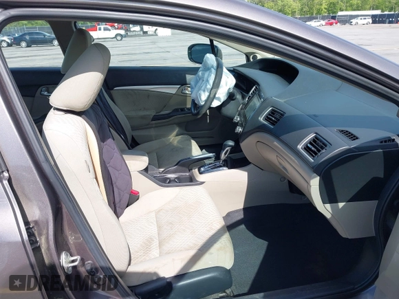 2015 Honda Civic EX with VIN 19XFB2F85FE037283, listed as a IAAI auction lot 42036917 with 109,390 mi miles and . Bid and sale history available at DreamBid. Image 5.