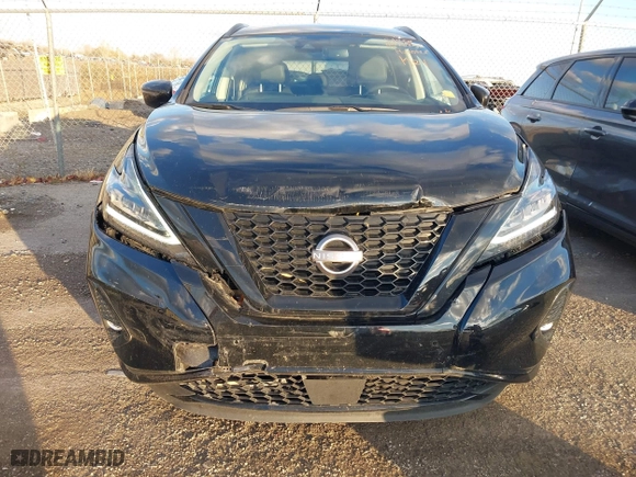 2023 Nissan Murano SV with VIN 5N1AZ2BS6PC142622, listed as a IAAI auction lot 40769002 with 24,053 mi miles. Bid and sale history available at carsss.com. Image 12.