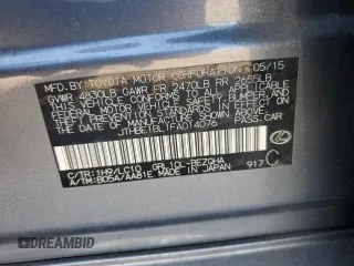 2015 Lexus GS 350 with VIN JTHBE1BL1FA014076, listed as a Copart auction lot 66311044 with 148,158 mi miles and Salvage Title. Bid and sale history available at carsss.com. Image 12.