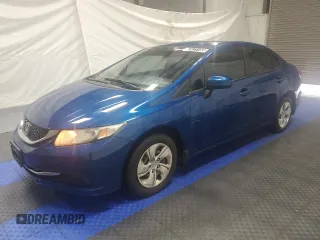 2014 Honda Civic LX z VIN 2HGFB2F54EH504123, wystawiony jako Copart lot #57471155 z przebiegiem 185 446 mil mil oraz Czysty tytuł • Clean title. Historia ofert i sprzedaży dostępna na DreamBid. Obrazek 1.