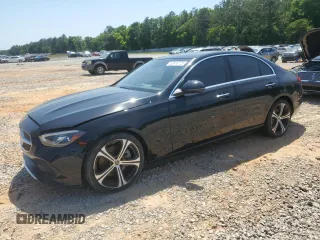2023 Mercedes-Benz C 300 z VIN W1KAF4GB8PR129195, wystawiony jako Copart lot #53618725 z przebiegiem Nie podano mil oraz Szkoda całkowita • Salvage title. Historia ofert i sprzedaży dostępna na DreamBid. Obrazek 1.