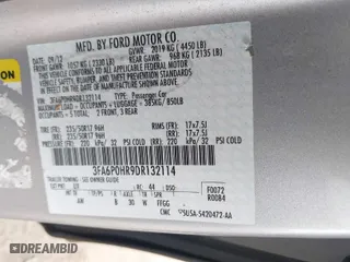 2013 Ford Fusion SE with VIN 3FA6P0HR9DR132114, listed as a IAAI auction lot 42007445 with 133,769 mi miles. Bid and sale history available at carsss.com. Image 9.