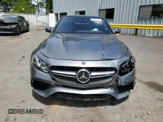 2018 Mercedes-Benz E-Class AMG E 63 S with VIN WDDZF8KB8JA258044, listed as a Copart auction lot 58792094 with 0 mi miles and Salvage Title. Bid and sale history available at carsss.com. Image 5.