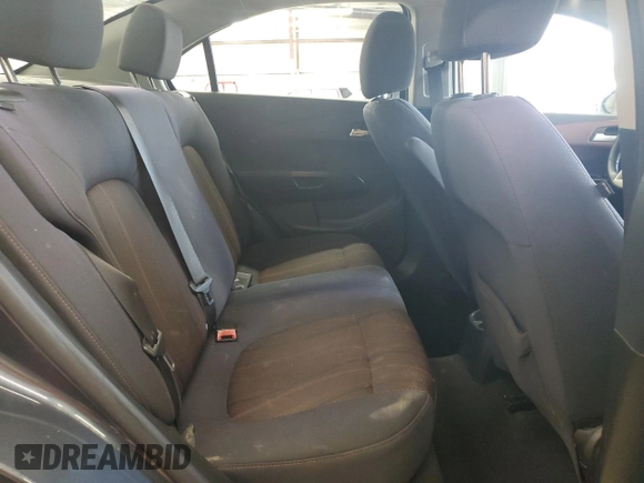 2012 Chevrolet Sonic LT with VIN 1G1JC5SH3C4192144, listed as a Copart auction lot 60973395 with 141,306 mi miles and Salvage title. Bid and sale history available at DreamBid. Image 10.