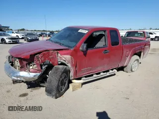 2005 GMC Canyon SLE Z71 with VIN 1GTDT196758102670, listed as a Copart auction lot 83826734 with 91,979 mi miles and Salvage Title. Bid and sale history available at carsss.com. Image 1.