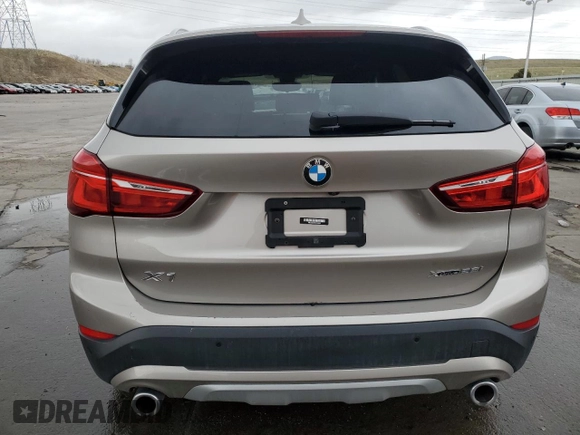 2022 BMW X1 xDrive28i with VIN WBXJG9C0XN5V03922, listed as a Copart auction lot 51248095 with 52,282 mi miles and Salvage Title. Bid and sale history available at carsss.com. Image 6.