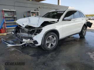2019 Mercedes-Benz GLC with VIN WDC0G4JB2K1005016, listed as a Copart auction lot 48927255 with 51,455 mi miles and Non Repairable. Bid and sale history available at carsss.com. Image 1.