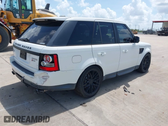 2012 Land Rover Range Rover Sport HSE Lux with VIN SALSK2D46CA753759, listed as a IAAI auction lot 42457787 with 167,204 mi miles and . Bid and sale history available at DreamBid. Image 4.
