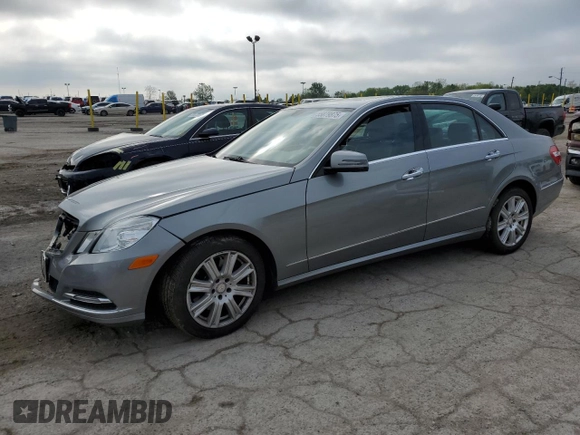 2013 Mercedes-Benz E 350 Luxury with VIN WDDHF8JB8DA745035, listed as a Copart auction lot 55879875 with 94,444 mi miles and Salvage title. Bid and sale history available at DreamBid. Image 1.