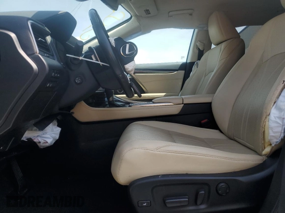 2021 Lexus RX 350 with VIN 2T2JZMAA9MC183642, listed as a Copart auction lot 61768375 with 37,629 mi miles and Salvage title. Bid and sale history available at DreamBid. Image 7.